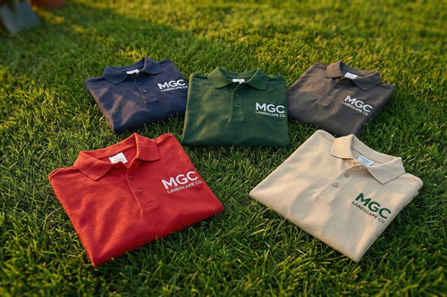 Custom Corporate Polo Shirts – DTF Printing