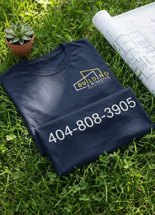 Custom Corporate T-Shirt – Company Logo + Contact Number