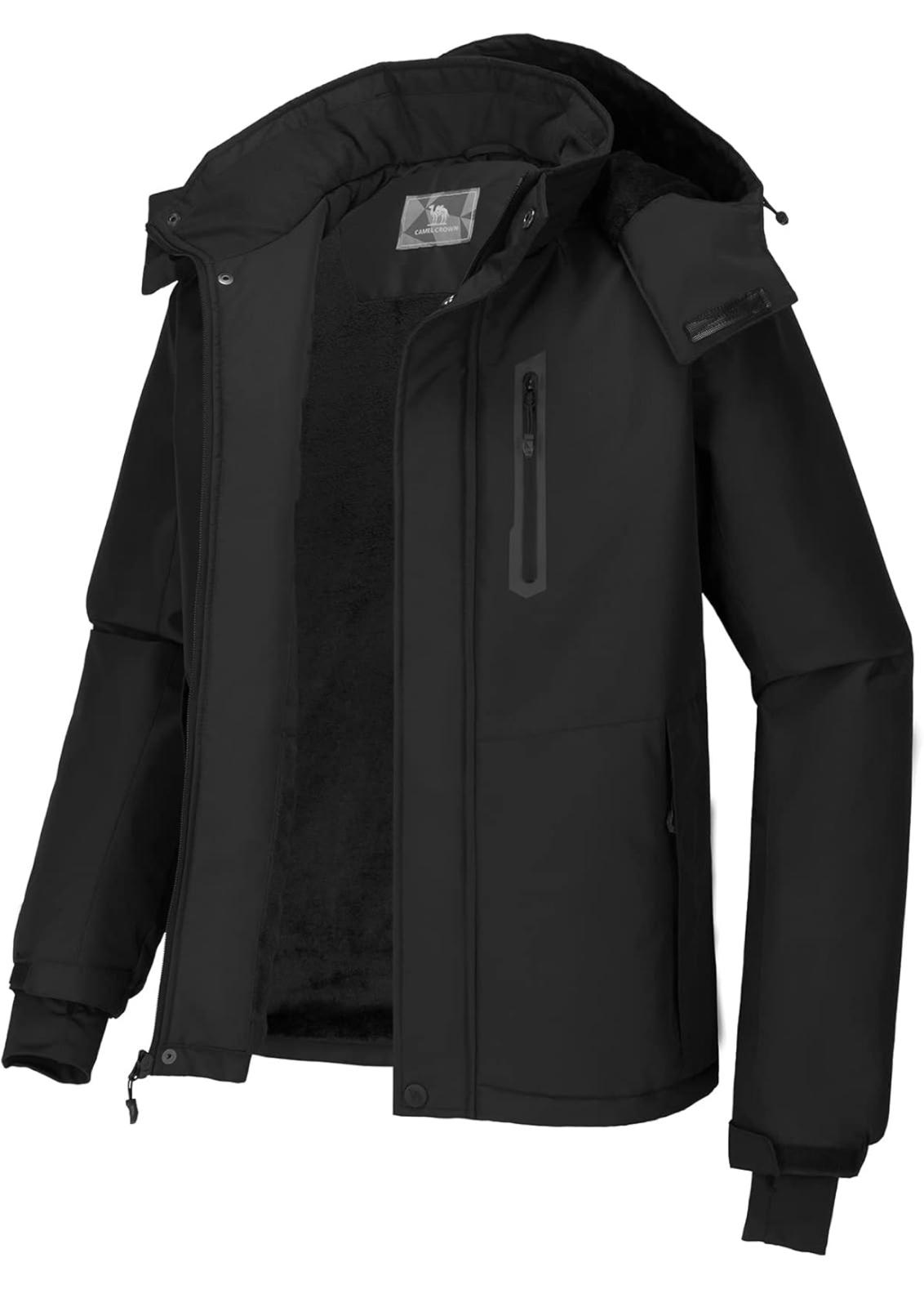 Waterproof Tactical Softshell Jacket for Cold Weather