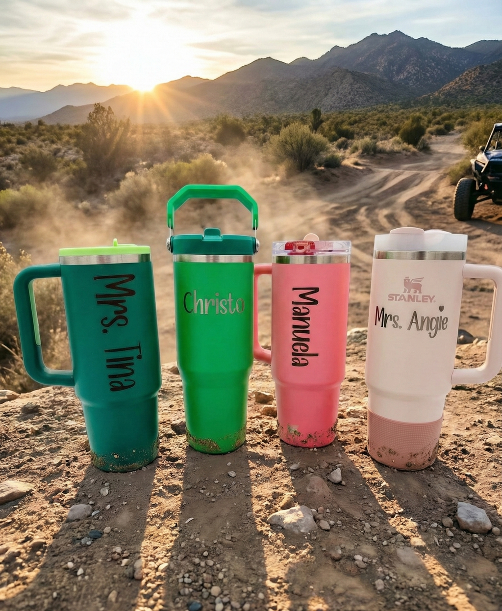 Custom Laser-Engraved Thermal Tumblers